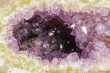 Beautiful Purple Amethyst Geode - Uruguay #87451-2